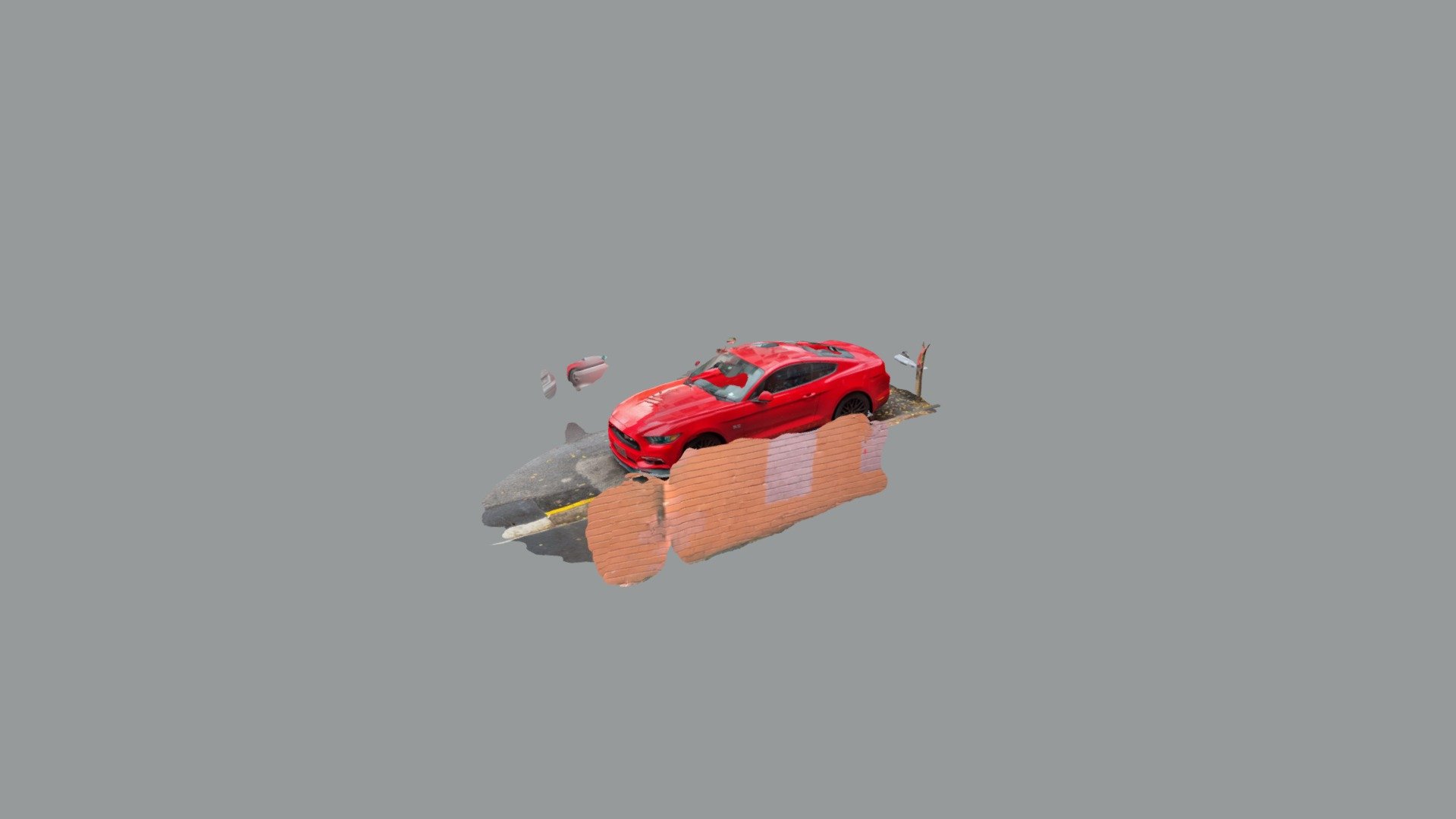 that red mustang again