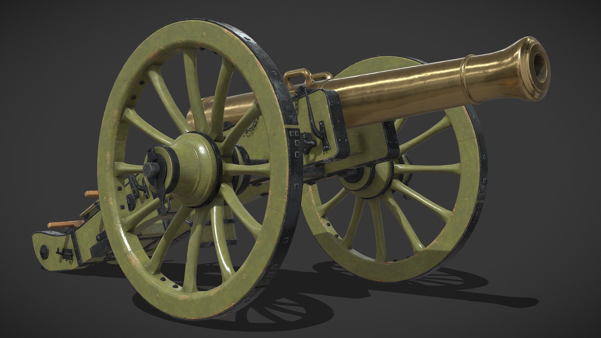 French Cannon 12 Pounder