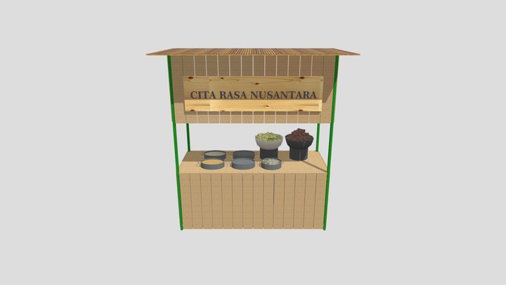1 UMKM BAZAR – Modello 3D gratuito STL
