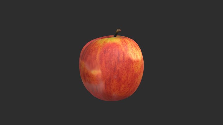 Apple 3D Model