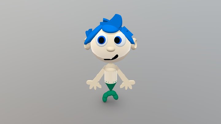 Gil - Bubble Guppies 3D Model