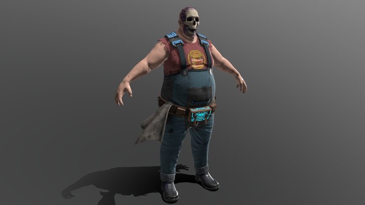 Nozobese Mechanic 3D Model