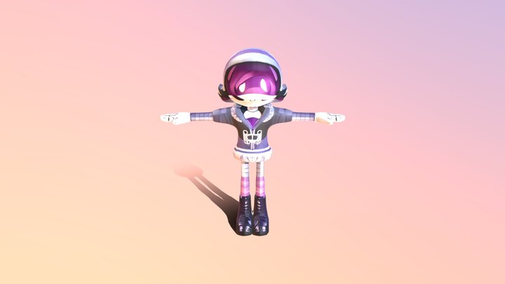 Skibidi UZI 3D Model