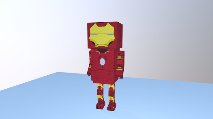 走路 3D Model