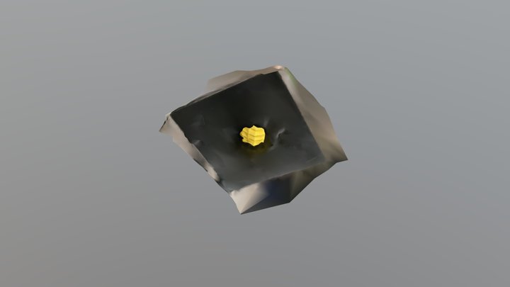 Pineapple3 (obj only) 3D Model