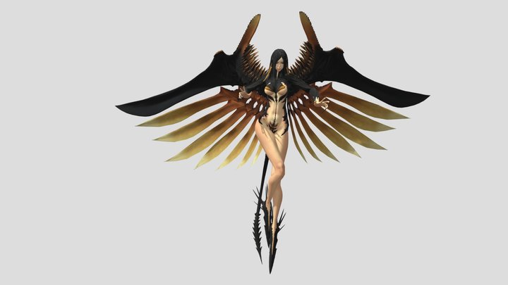 Blade & Soul - Jin Seo Yeon Boss 3D Model