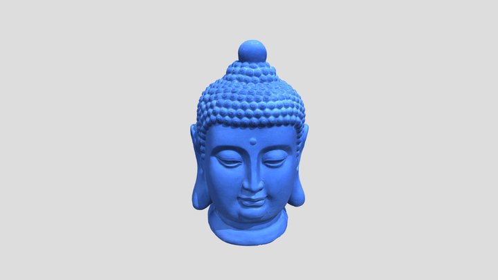 Buddha Blu 3D Model