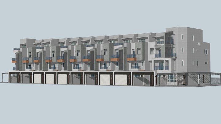 優學8-B1&B13 3D Model