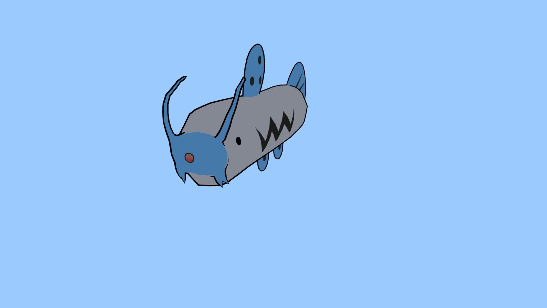 Barboach Pokemon 3D
