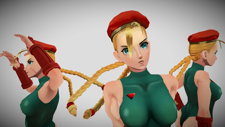 Cammy White [Street Fighter] 3D Model