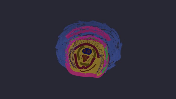 Small Eye Joe 3D Model