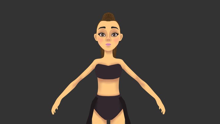 Ariana Grande 3D Model