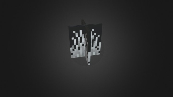 minecraft Grass 3D Model