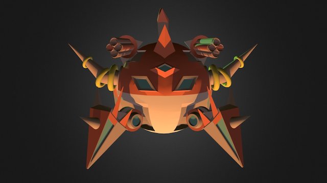 Crab Robot 3D Model