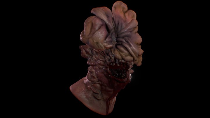 Clicker - The Last of Us II (Fan Art) 3D Model