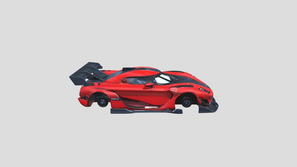 Korgnisseg jesko Red No wheels