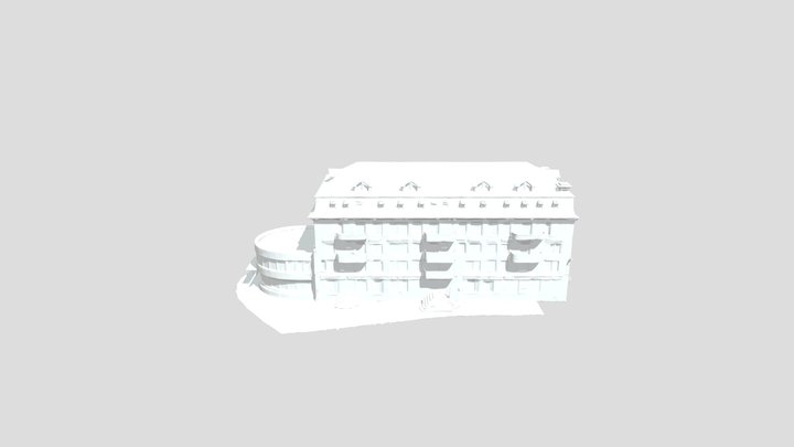 Hotel Belvedere Furka Pass – Modelo 3D gratuito STL