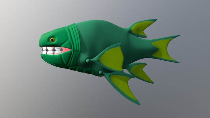 SKLIRODON (IMAGINED) 3D Model