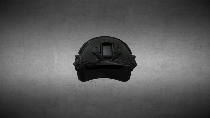 SK_Military_Helmet2 3D Model