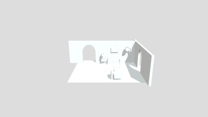 Simpsons room 3D Model