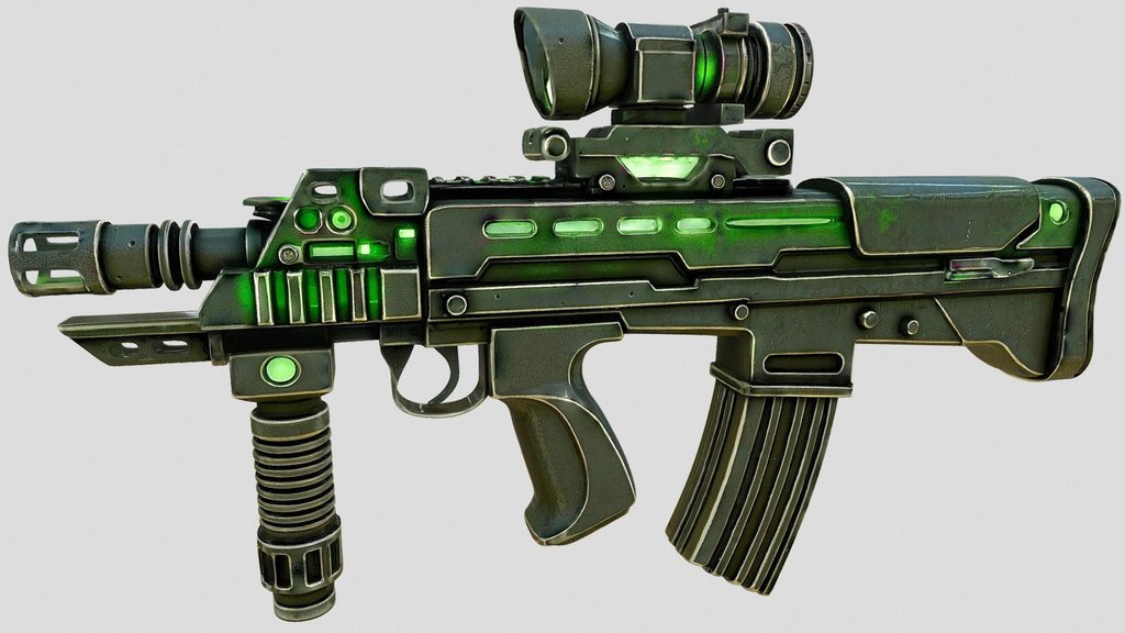 ❄️Scifi.⚛❌⚛.Shotgun.'Alpha-Matrix'❄️