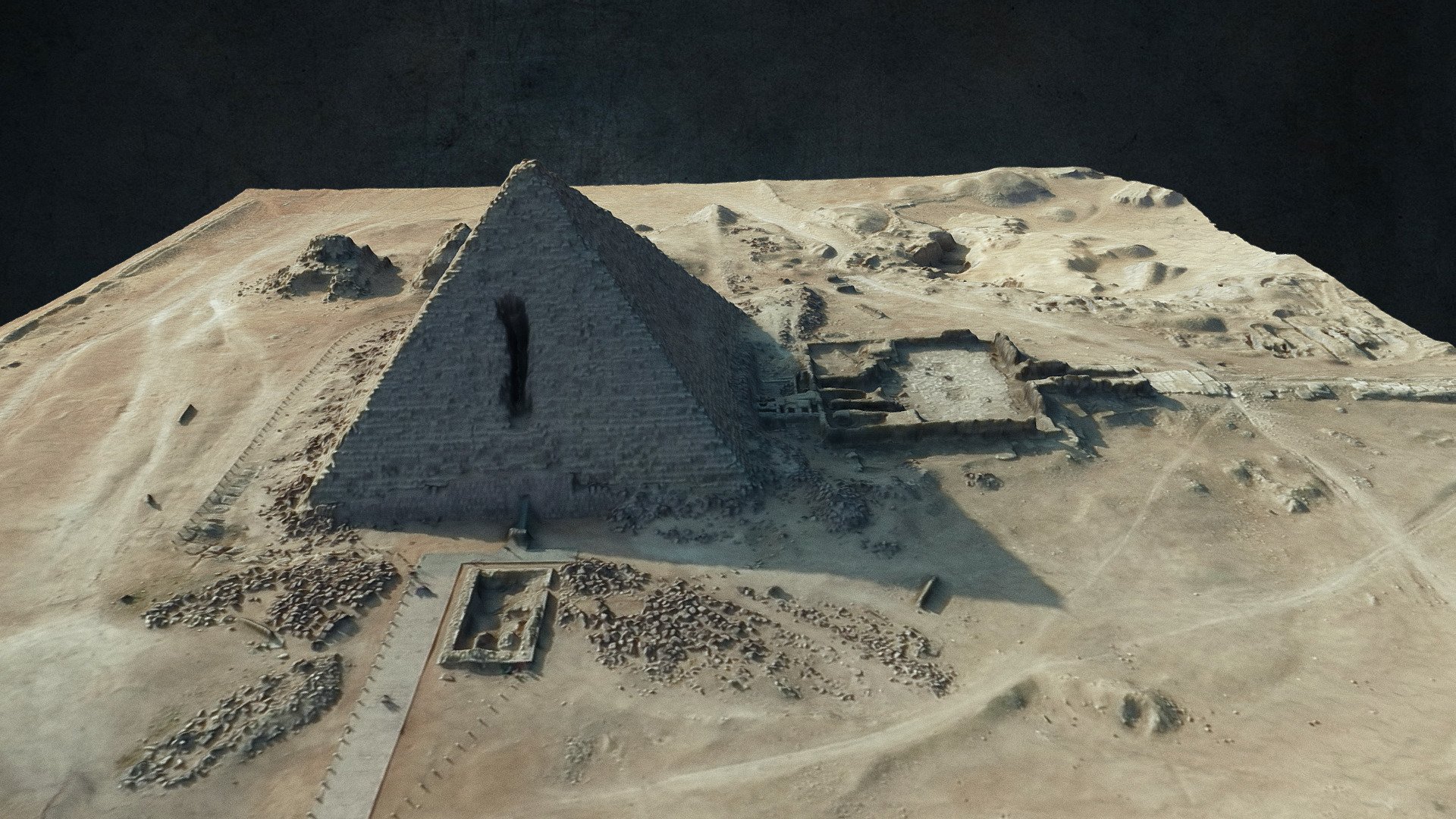 Menkaure's   Micerino Pyramid 