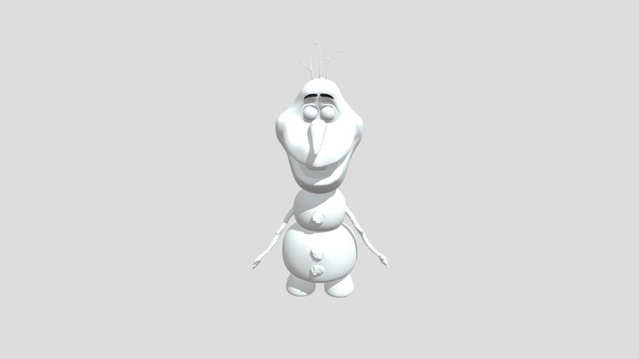 Olaf from Frozen 3D Model