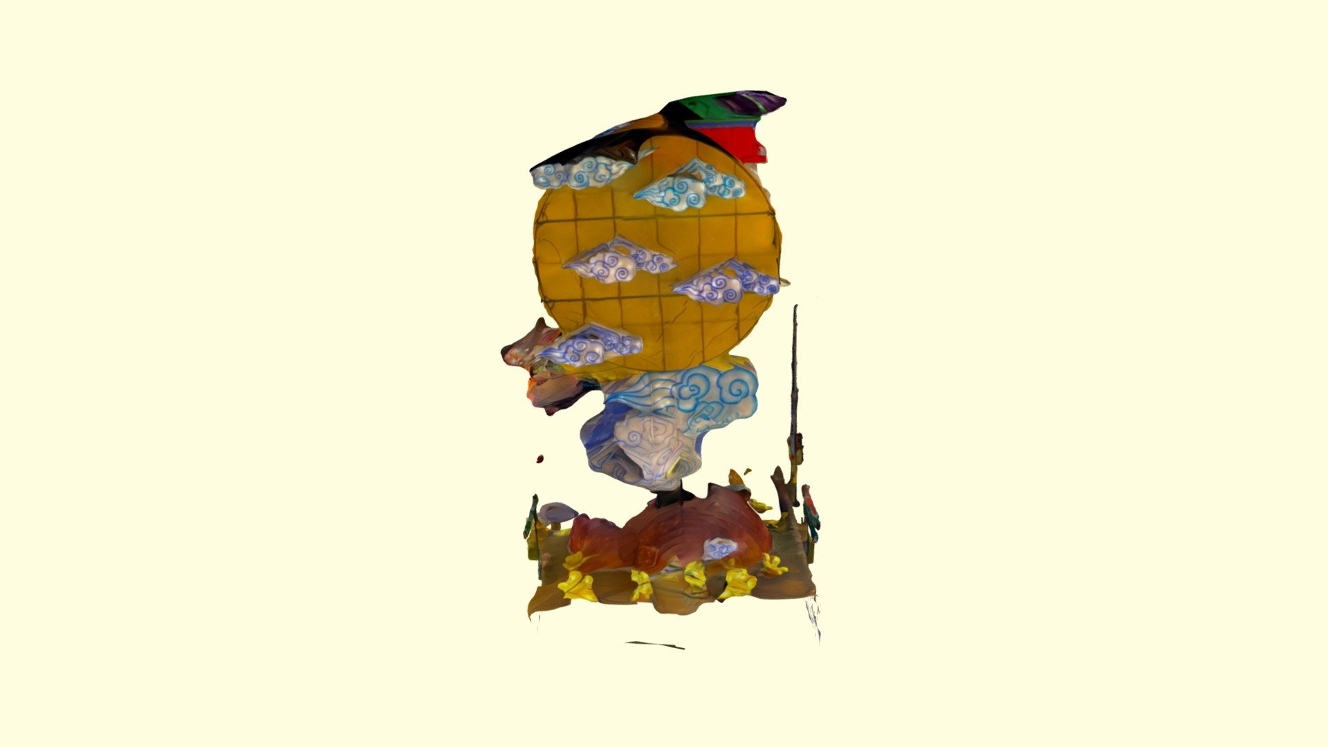 Chinatown Chang-e 2021 (Back) — Sketchfab embed 3D viewer