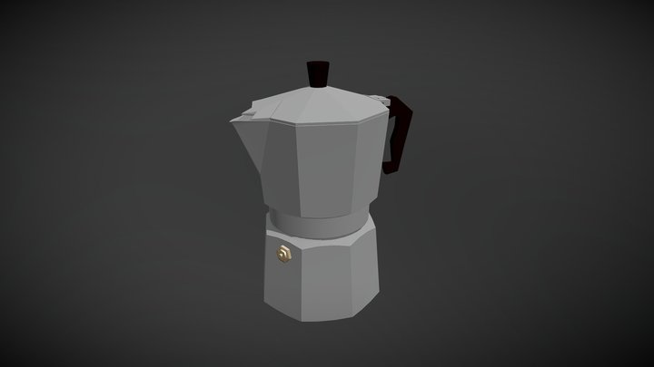 Moka coffee maker 3D Model