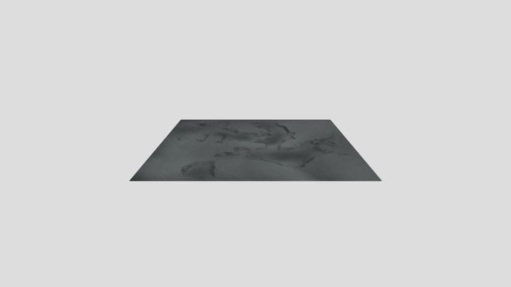 Ground Piece.asphalt.c 3D Model