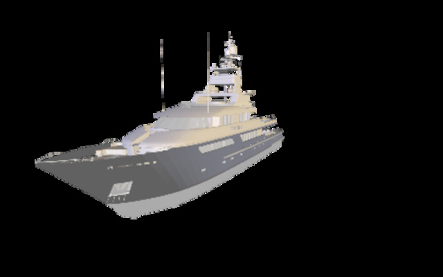 Vizup test  - Boat model (Original)  3D Model