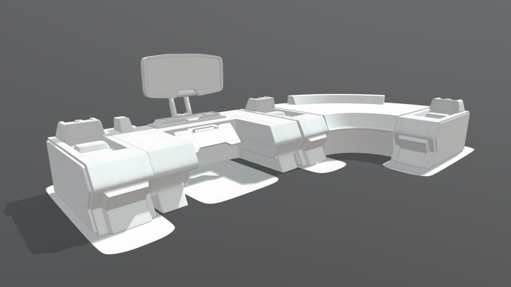 Operation room 3D Model