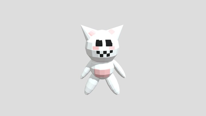 marble cat 3D Model