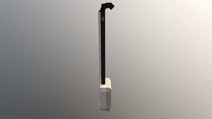 Shamisen 3D Model