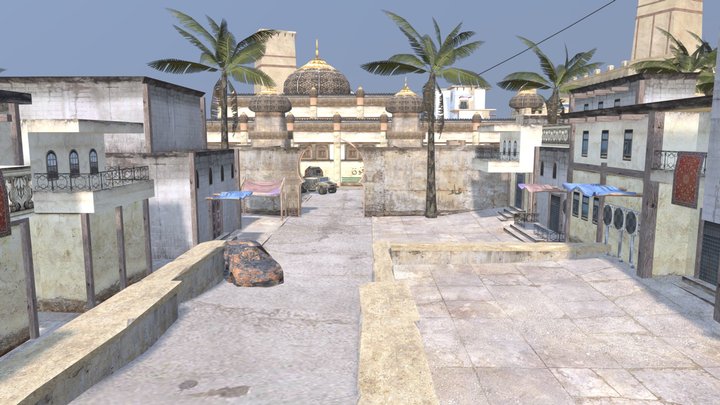 Mirage With Shot Dust 3D Model