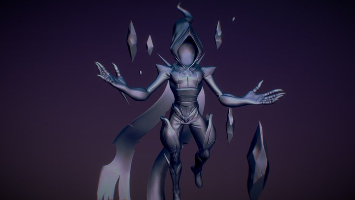 Endless: Dark Mage 3D Model