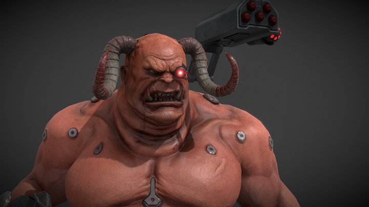 Augmented Demon [UE5] 3D Model