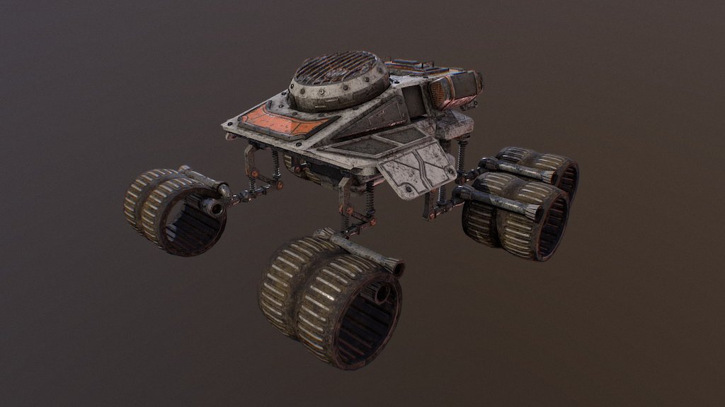 Earth Dron - 3D model by AlexanderGIN (@kohedlo3d) [19a2d57] - Sketchfab