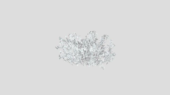 Sj Sunset Colored Garden Bush – Modelo 3D gratuito STL