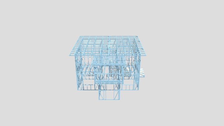 Moravica - with terrace shed (04.2025) 3D Model