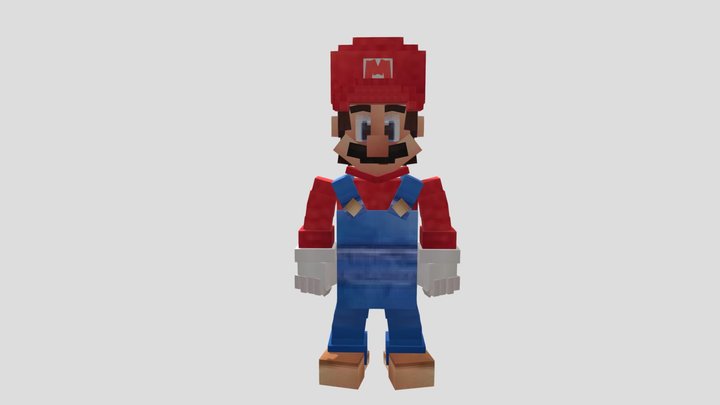Mario Bros 3D Model