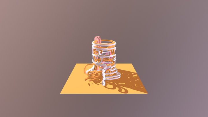 Juice Station 3D Model