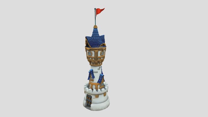 Skywatch Tower 3D Model