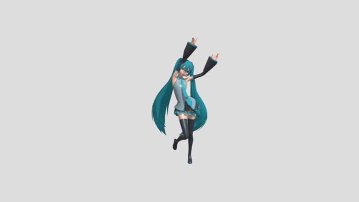 miku-dance-animation 3D Model
