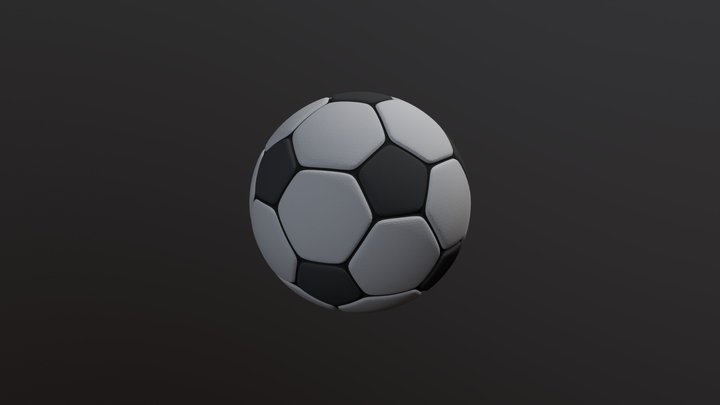CGC Soccer Ball 3D Model