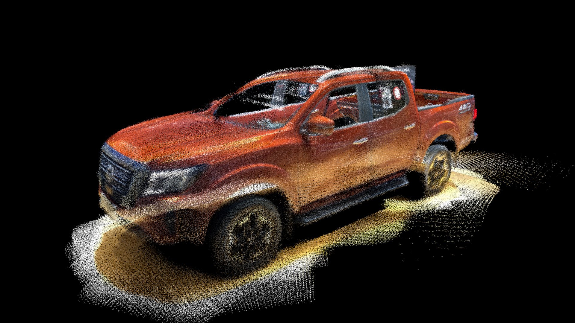 Nissan Frontier lidar scan