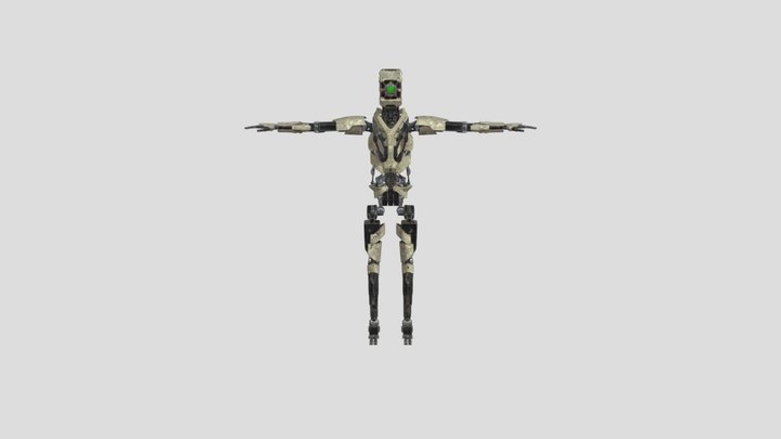 Robot Rock 3D Model