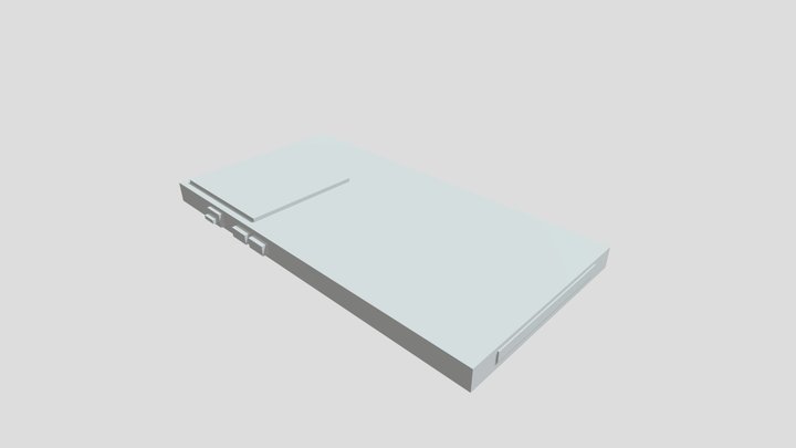 iPhone 14 concept blockout 3D Model