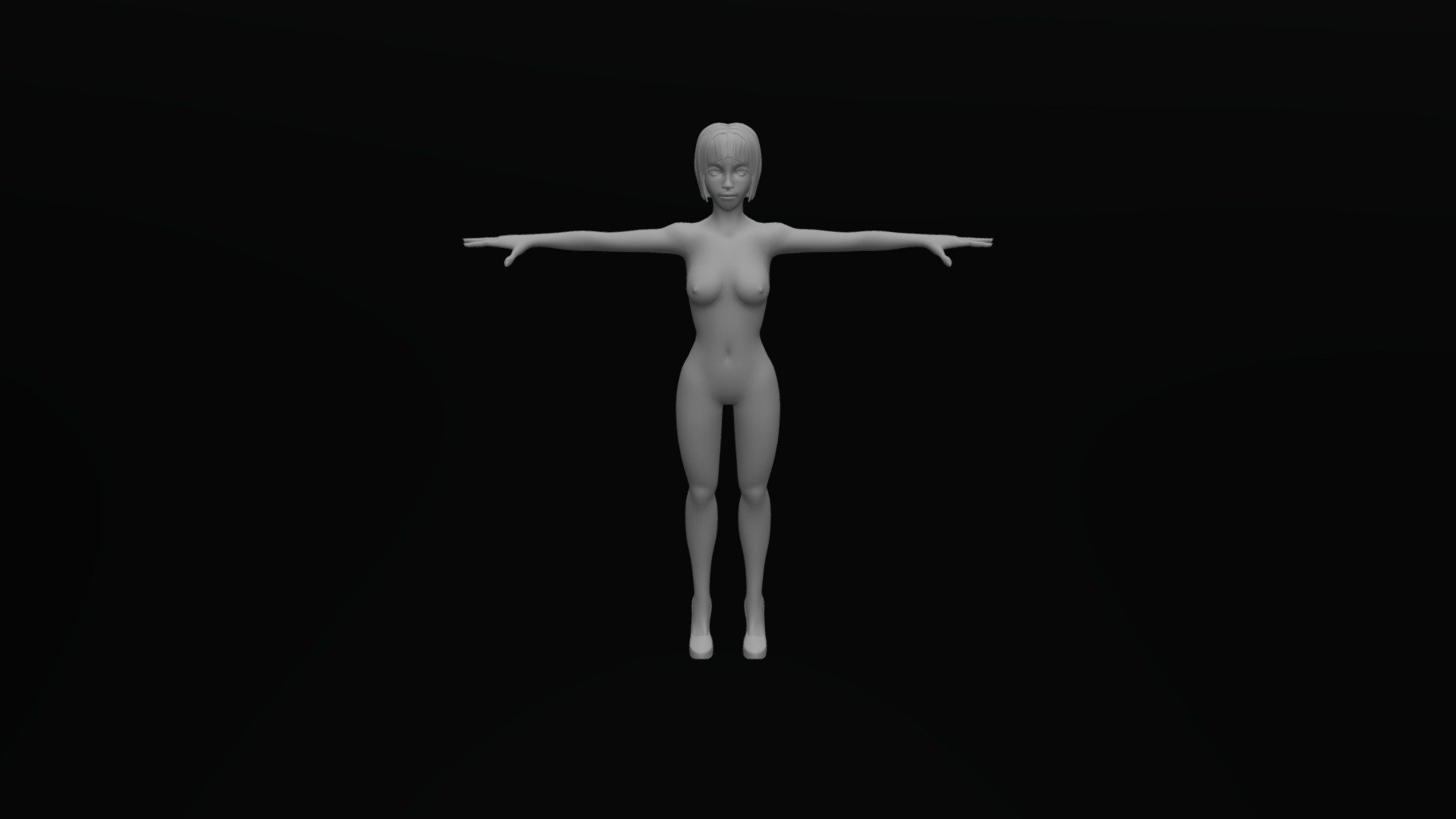 Female Character for 3D Animation