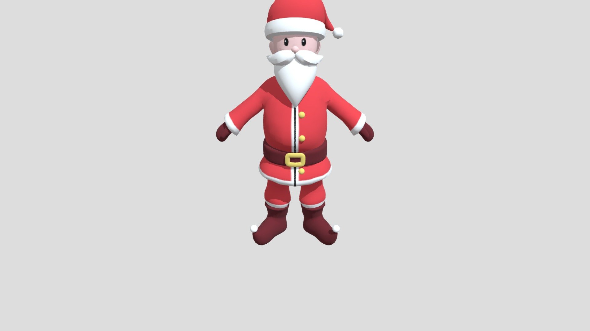 Santa New — Sketchfab embed 3D viewer